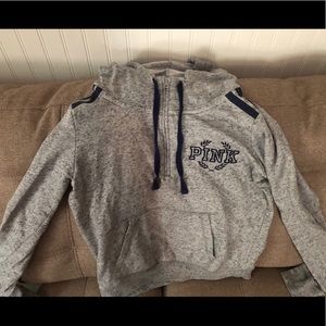 Pink Quarter Zip Sweater